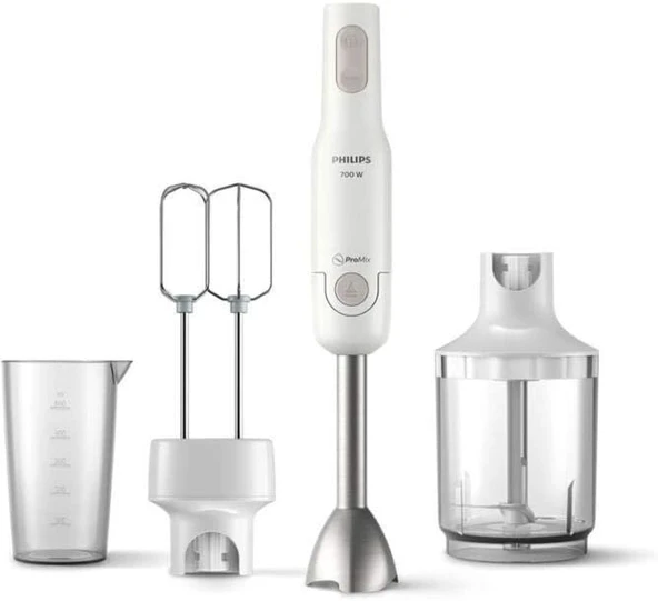 Philips Daily Collection Promix El Blender Seti 700 W, Sıçrama Önleyici Bıçak Koruması, Ergonomik Ta ürün görseli 1
