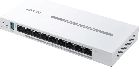 Asus Expertwifi Ebg19P 9-Port Gigabit Poe+ Vpn Wired Router ürün görseli 1