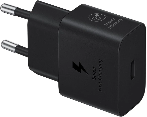 Samsung Ep-T2510N Type C Hızlı Şarj Adaptörü (25W) - Siyah ürün görseli 1