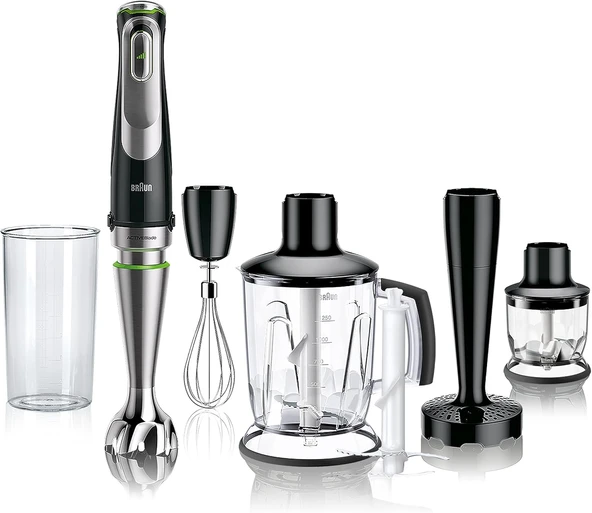 Braun Multiquick 9 Mq 9147X El Mikseri – Active Powerdrive Ve Splashcontrol Ile, Püre Yapma Çubuğu, ürün görseli 1