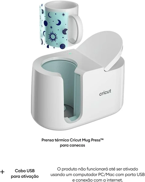 Cricut 2008736 Mug Press (Kupa Presi) - Resim 7