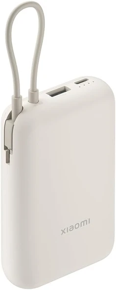 Xiaomi Power Bank 10000Mah (Entegre Kablo) 22.5W Mavi ürün görseli 1