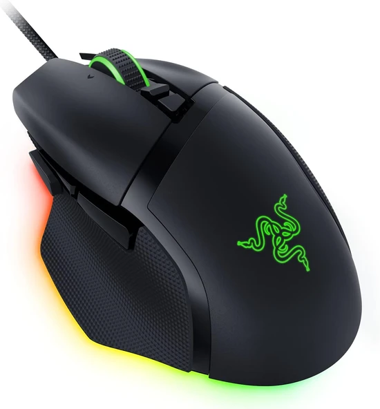 Razer Basilisk V3 35K - Tamamen Özelleştirilebilir Ergonomik Kablolu Oyun Mouse'U - Focus Pro 35K Op ürün görseli 1