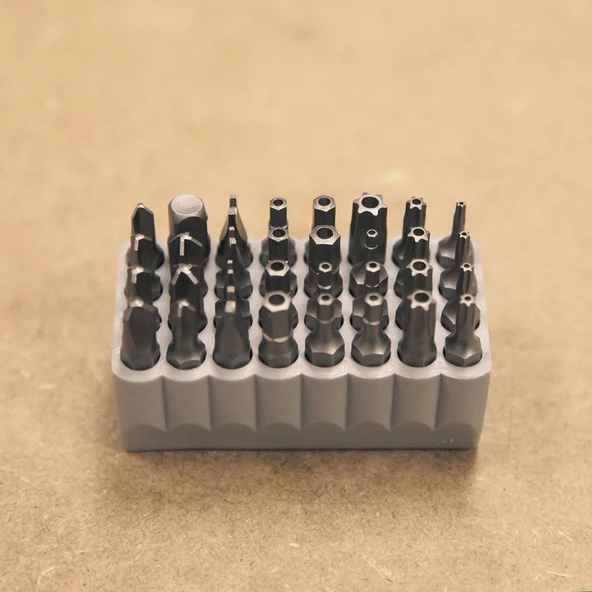 Küçük Tools 32525 32 Ueberlistungssicher Bit Set - Resim 2