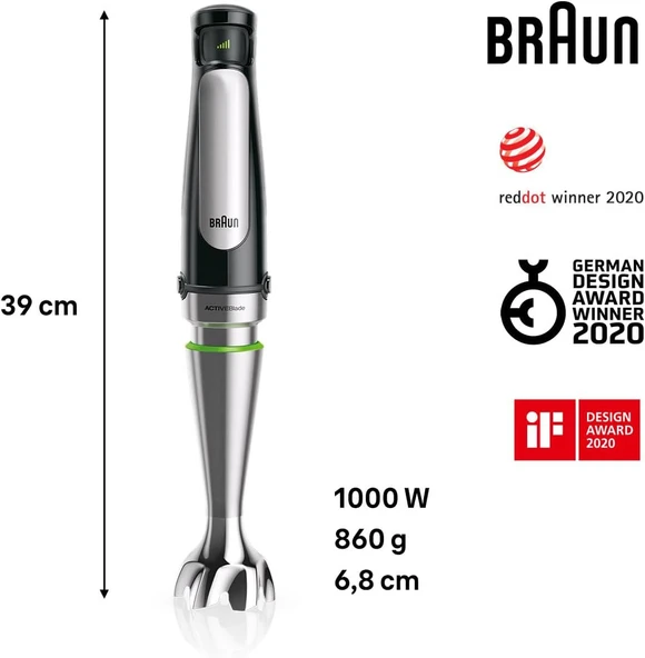 Braun Multiquick 7 El Blender Seti Mq7045X - Resim 2