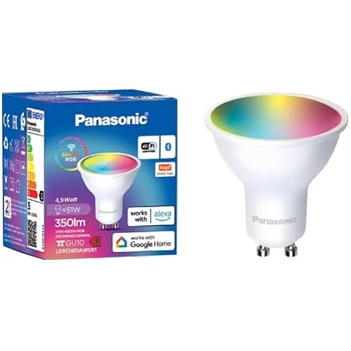 Panasonic Led Akıllı Bluetooth Wi-Fi Rgb Gu10 Lamba 4W ürün görseli 1