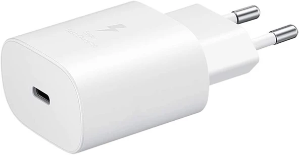 Samsung Type C Hızlı Şarj Adaptörü, 25W, Ep-Ta800N, Beyaz ürün görseli 1