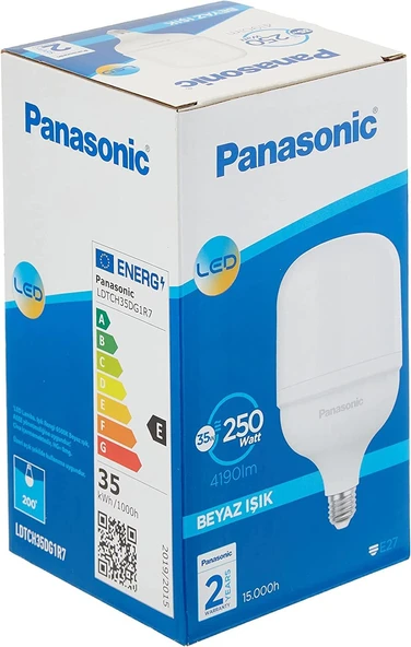 Panasonic E27 Led Torch Lamba, Beyaz Işik 35W 4190Lm 6500K ürün görseli 1