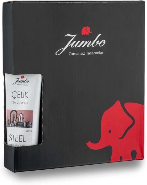 Jumbo Çelik Temizleyici Kiti Black - Resim 6