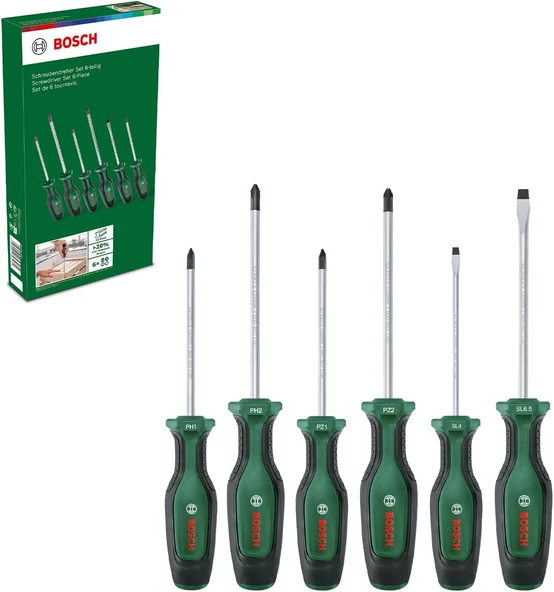 Bosch Home And Garden Tornavida Seti 6 Parça Set 1 ürün görseli 1