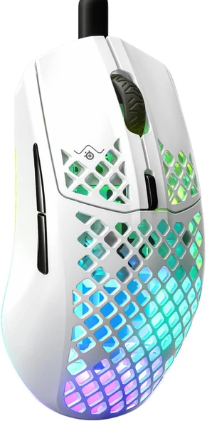 Steelseries Aerox 3 Snow Ultra Hafif Gaming Mouse 8,500 Cpi Truemove Core Optik Sensör, Beyaz, 59 Gr ürün görseli 1
