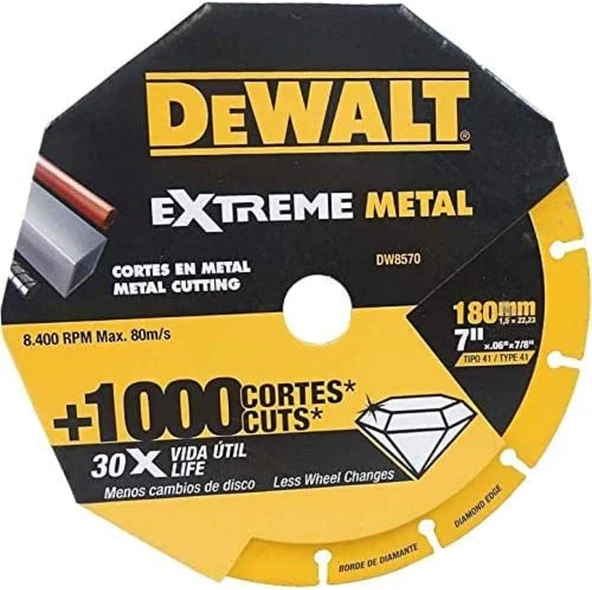 Dewalt Dw8570-Ae 180Mm Metal Max Kesici ürün görseli 1