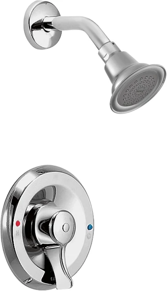 Moen T8375 Ticari Posi-Temp Basınç Dengeleyici Duş 2.5 Gpm, Krom ürün görseli 1