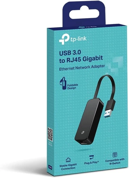 Tp-Link Ue306, Usb 3.0 - Gigabit Ethernet Ağ Adaptörü - Resim 7