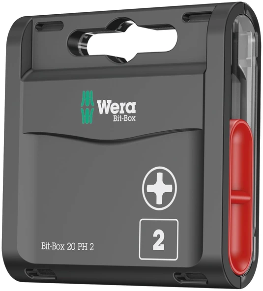 Wera 05057750001 Bit-Box 20, 851/1 Z Ph 2 X 25 Mm Universal Phillips Bits Uç Seti ürün görseli 1