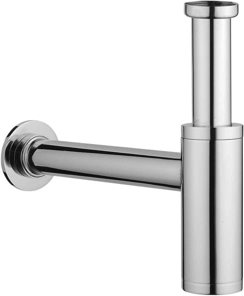 Vitra A45123 Lavabo Sifonu, T Tipi, Krom ürün görseli 1