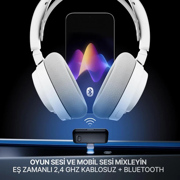 Steelseries Arctis Nova 7P Gen 2 White - Resim 4