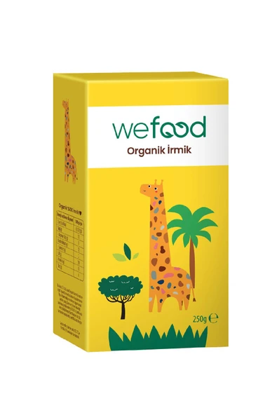 Wefood Organik Bebek Irmiği 250 gr ürün görseli 1