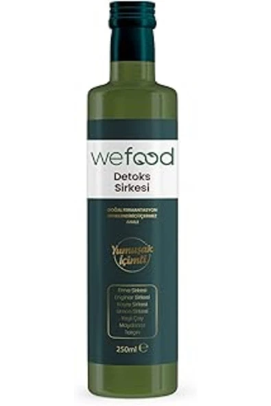 Wefood Detoks Sirkesi 250 Ml (Doğal Fermantasyon) 8683347035526 ürün görseli 1