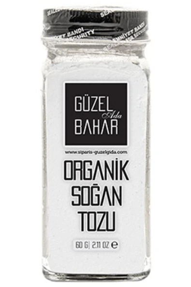 Güzel Ada Güzel Gıda - Organik Soğan Tozu 60gr ürün görseli 1