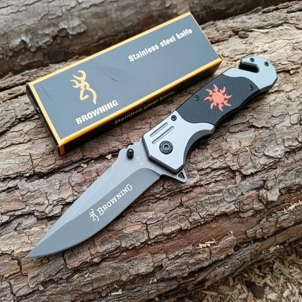 Knivox Browning Güneş Desenli Kurtarma Çakısı ürün görseli 1