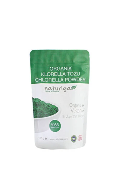 Naturiga Organik Chlorella Tozu 100 gr ( 2 ADET ) ürün görseli 1