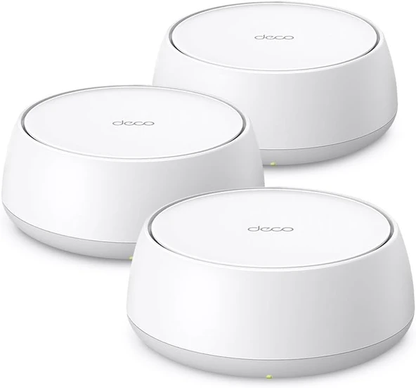 Tp-Link Deco Be22 (3-Pack) | Wi-Fi 7 Mesh Sistemi | Be3600 Mbps | Fiber Uyumlu | Çift Bant | Ai-Roam ürün görseli 1