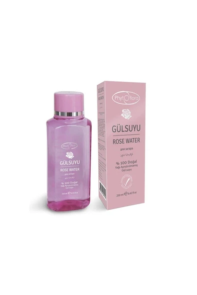 Phytoflora Phyto Flora Saf Gül Suyu 250 Ml Içilebilir ürün görseli 1