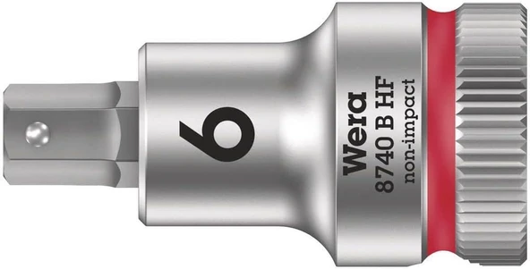 Wera 05003035001 8740 B Hf Zyklop Uç, Tutma Fonksiyonlu 3/8 Inç Tahrikli, 6, 6, 0 X 35 Mm ürün görseli 1