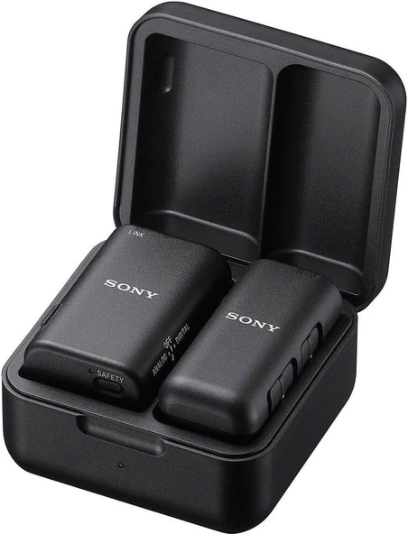 Sony Ecm-W3S | Akış, Podcast Ve Toplantılar Için Kablosuz Mikrofon Sistemi, Tek Mikrofon Için, Siyah ürün görseli 1