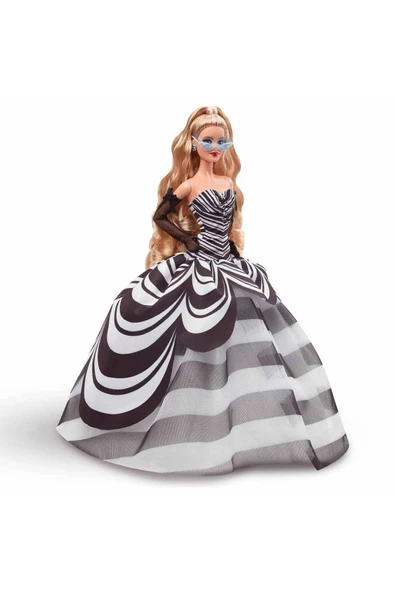 Mattel Oyuncak Barbie 65.Yıl Özel Koleksiyon Bebeği - Sarışın HRM58 ürün görseli 1
