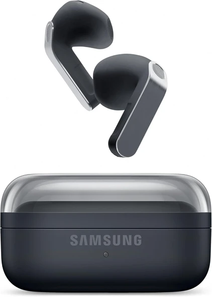 Samsung Galaxy Buds4 Bluetooth Kulaklık, Siyah, Metal Gövde, 1 Yollu Hoparlör, Ultra Net Arama Sesi, ürün görseli 1