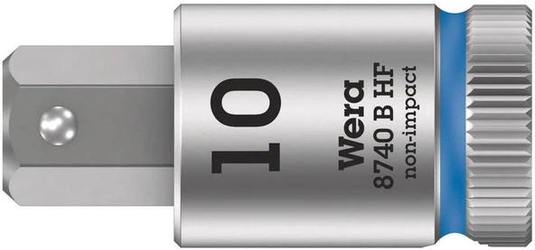 Wera 05003043001 8740 B Hf Zyklop Uç, Tutma Fonksiyonlu 3/8 Inç Tahrikli, 10,0 X 38,5 Mm, 10, 0 X 38 ürün görseli 1