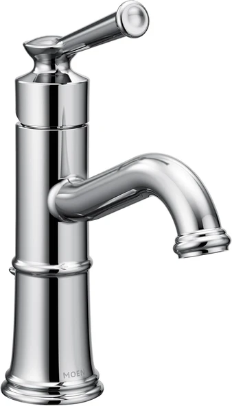 Moen 6402 Belfield Tek Kollu Banyo Musluğu, Krom ürün görseli 1