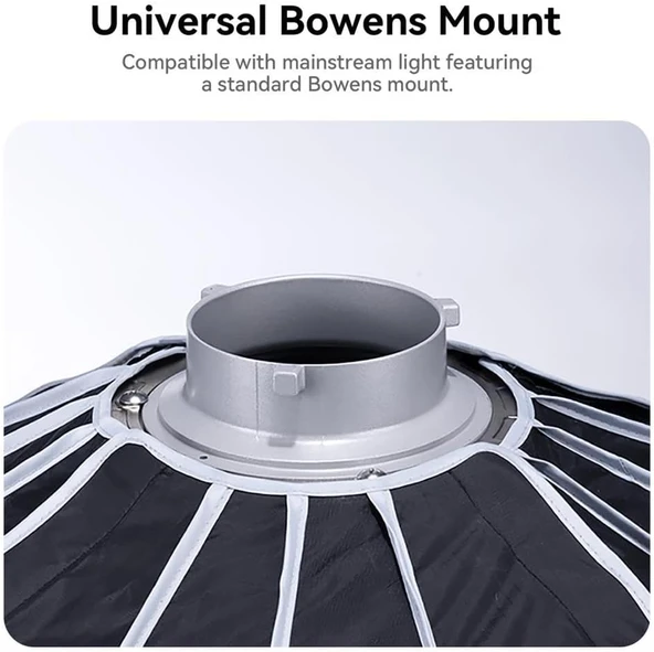 Ulanzi Las005 80Cm Bowens Mount Balon Softbox - Resim 3