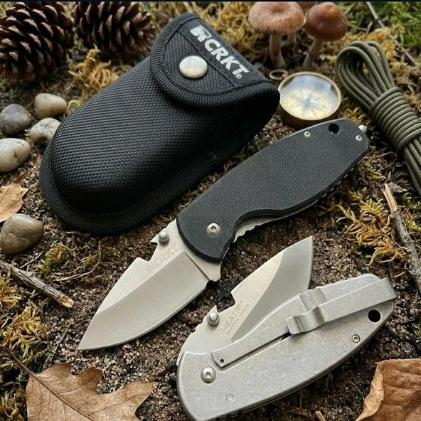 Knivox Crkt Heat 3329-Black Kamp Çakısı ürün görseli 1