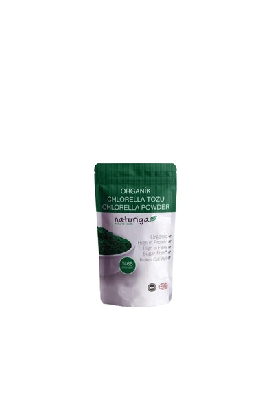 Naturiga Organik Klorella ( Chlorella ) Tozu 100 Gr ürün görseli 1