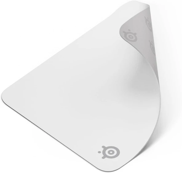 Steelseries Qck Fare Altlığı (Orta) – Beyaz – Alt Tarafta Kaymaz Kauçuk Kaplama – En Iyi Izleme – Oy ürün görseli 1
