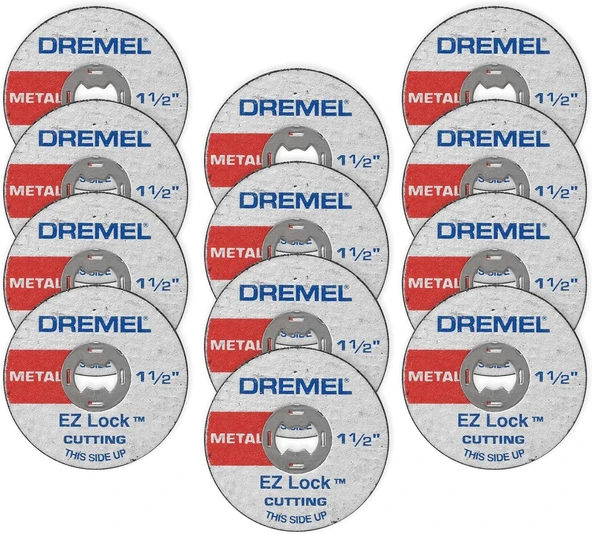 Dremel 12-Pack Metal Cutoff Wheels -Ez456B ürün görseli 1