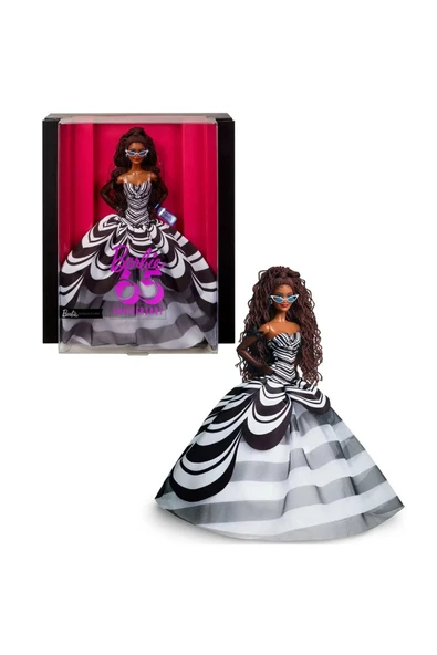 Mattel Oyuncak Barbie 65.Yıl Özel Koleksiyon Bebeği Mtl-Hrm59 ürün görseli 1
