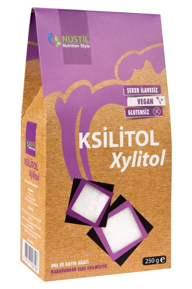 Nustil Nutrition Style NUSTİL Nutrition Style Ksilitol - Xylitol 250 gr ( Doğal Şeker Alternatifi ) ürün görseli 1