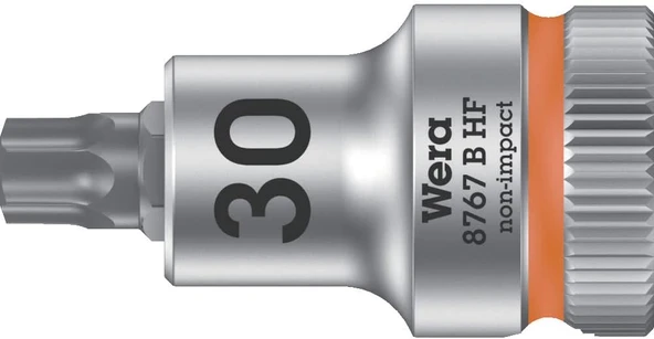 Wera 8767 B Hf Torx Zyklop Uç, Tutma Fonksiyonlu 3/8 Inç Tahrikli, Tx 30 X 35 Mm ürün görseli 1