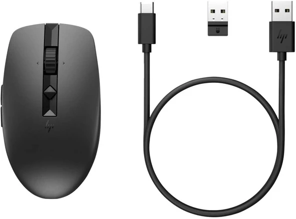 Hp 715 Siyah Kablosuz Fare - Resim 6
