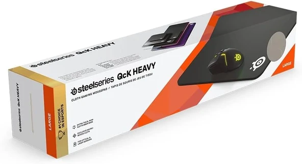 Steelseries Qck Heavy Oyuncu Mousepad 63008, Large, Siyah - Resim 3