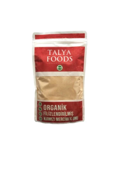 TALYA FOODS Glutensiz Vegan Talya Kırmızı Mercimek Unu Filizlenmiş 500gr ürün görseli 1