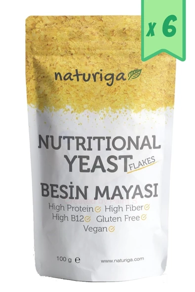 Naturiga Nutritional Yeast Besin Mayası 100 G X 6 ürün görseli 1