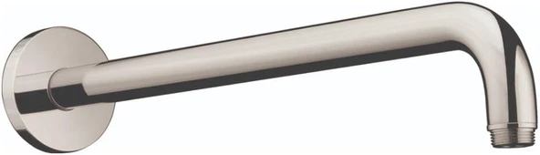 Hansgrohe 27422831 Duvara Monte Duş Başlığı Için Parlak Nikelden Yedek 9 Inç Modern Yağmur Duşu Duş ürün görseli 1