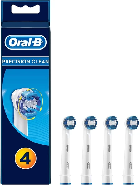 Oral-B Precision Clean 4'Lü Diş Fırçası Yedek Başlığı Eb20 ürün görseli 1