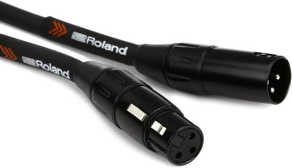 Roland Mikrofon Kablosu Heavy Duty Xlr 10 Feet / 3 Metre Black Series ürün görseli 1