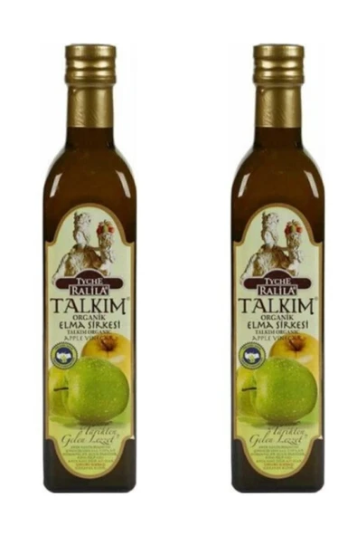 Ralila Organik Talkım Elma Sirkesi 2'li Paket 500ml ürün görseli 1